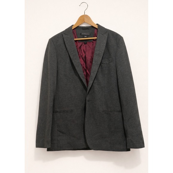 John Varvatos Other - John Varvatos USA Luxe Charcoal Blazer Sport Coat 42 One Button Tailored